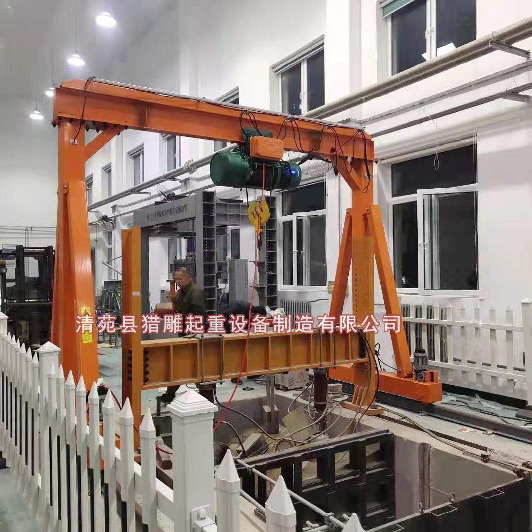 龍門(mén)吊施工